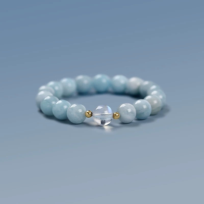 8A Natural Purple Super Seven Crystal Bracelet