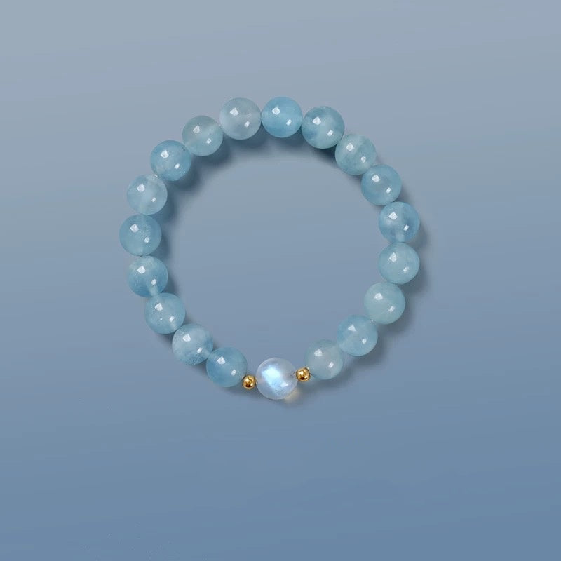 8A Natural Purple Super Seven Crystal Bracelet