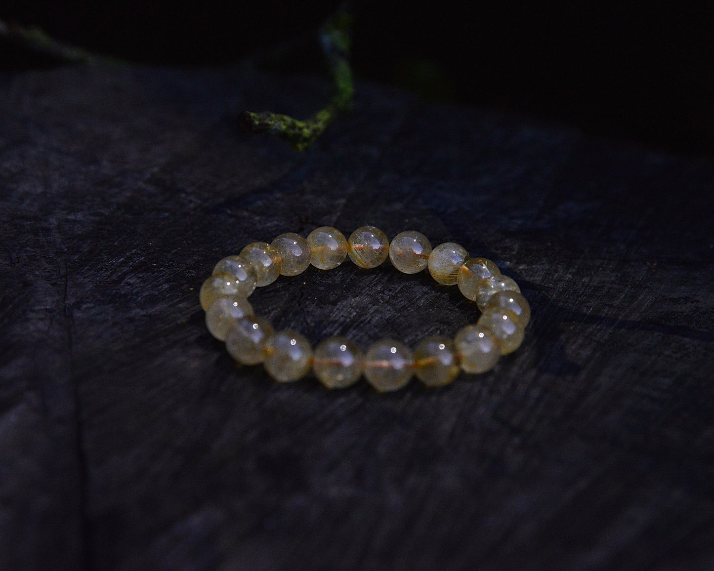 Ziki Exclusive New Year Fortune Yellow Rutilated Quartz Bracelet