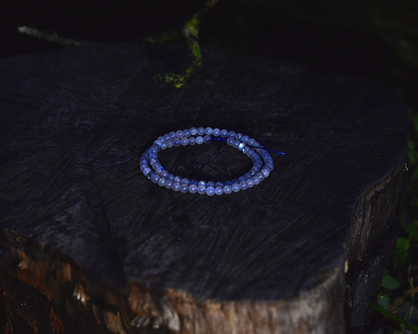 Adjustable Multi-Layer Small Bead Moonstone Bracelet