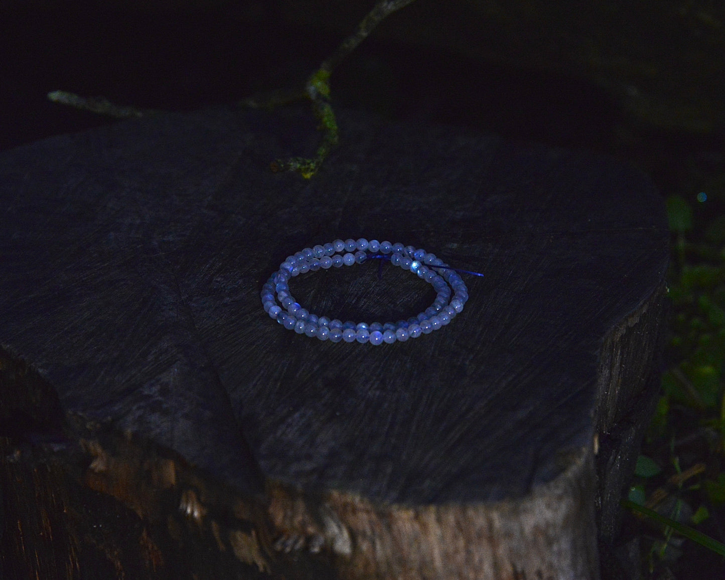 Adjustable Multi-Layer Small Bead Moonstone Bracelet