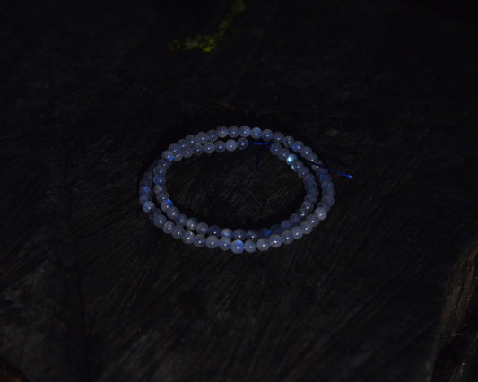 Adjustable Multi-Layer Small Bead Moonstone Bracelet