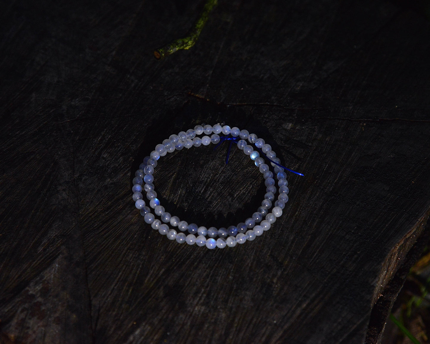 Adjustable Multi-Layer Small Bead Moonstone Bracelet