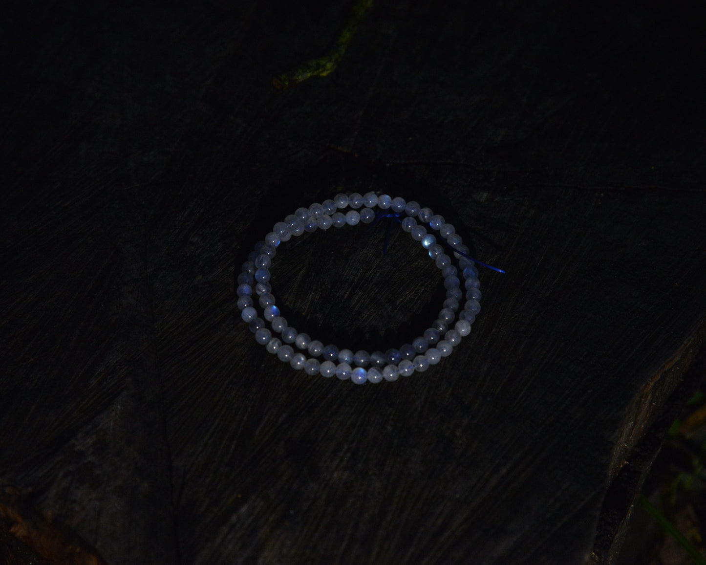 Adjustable Multi-Layer Small Bead Moonstone Bracelet