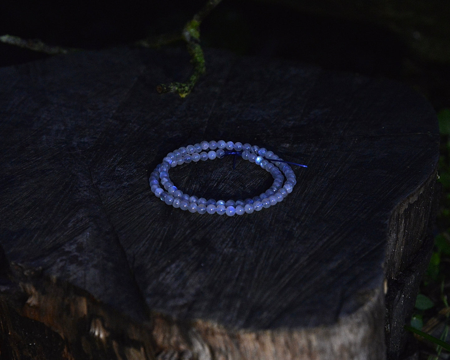 Adjustable Multi-Layer Small Bead Moonstone Bracelet