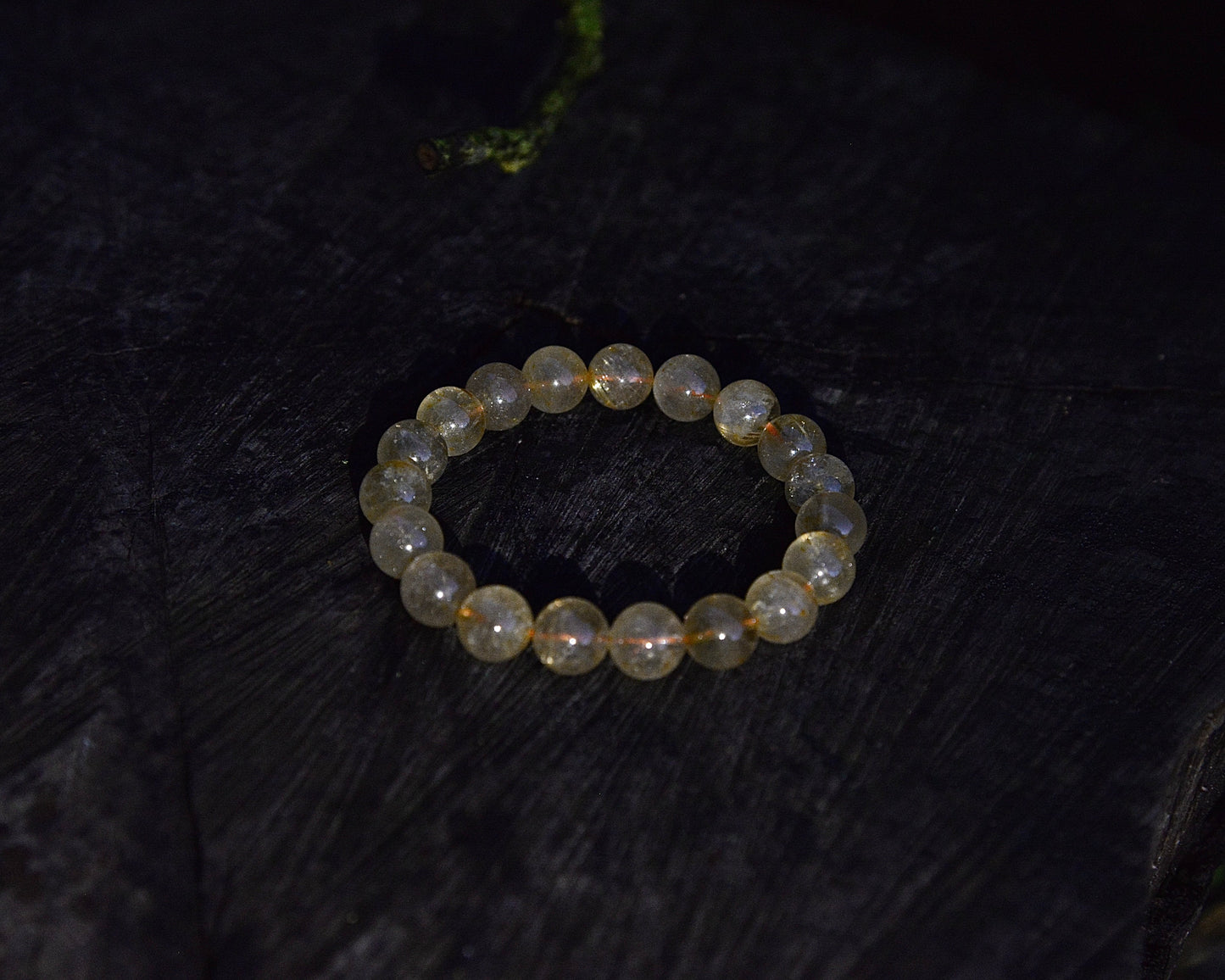 Ziki Exclusive New Year Fortune Yellow Rutilated Quartz Bracelet