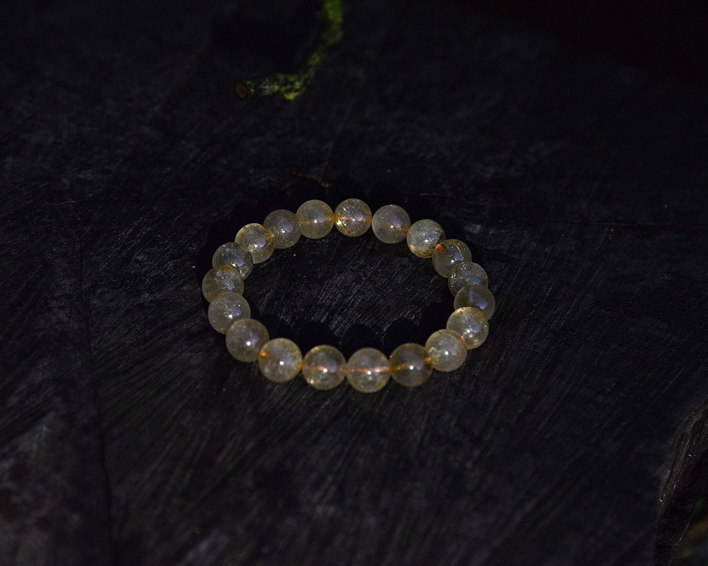 Ziki Exclusive New Year Fortune Yellow Rutilated Quartz Bracelet