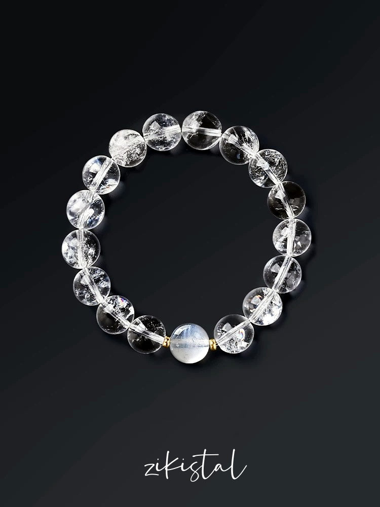 Natural 7A Grade White Crystal Moonstone Bracelet